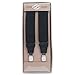 Boxed Joseph Abboud Suspenders, Solid Black, One Size