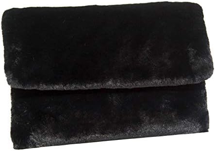 Women Purses and Handbags Faux Fur Envelope Evening Clutch bags