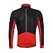 Men's Thermal Cycling Jacket Long Sleeve Snow Water Reflective Windproof Firewall Winter Biking Jacket