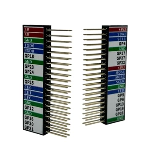 Long Pins For Raspberry Pin Headers For Raspberry Pi Raspberry Pi GPIO 40-Pin Tall Female ...
