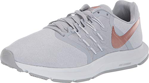 Nike Women's Run Swift Running Shoe, Wolf Grey/Metallic Red Bronze, 9 Regular US