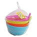 SET of 4 Sip-a-bowl Soup or Cereal Bowl for Kids Plastic with Built in Straw, Pink, Blue, Orange & Lime Green