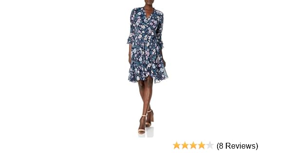 tahari wrap dress