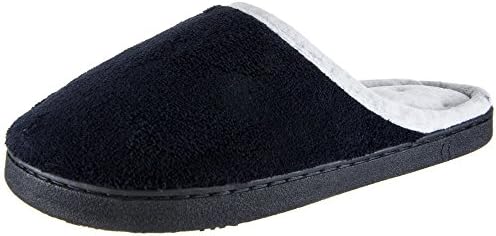 Women's Terry Wide Width Slip On Clog Slipper for Indoor/Outdoor Comfort