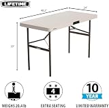 Lifetime 4446 4-Foot Folding Table Commercial 122 cm view 3