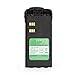 Hi-Capacity Battery for Motorola HT750 HT1250 PRO5150 GP328 1600mAh with Belt Clip and Warranty.