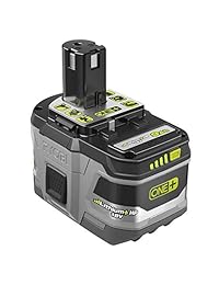 Ryobi Batería de litio de 18 V + HP de alta capacidad de 9 Ah