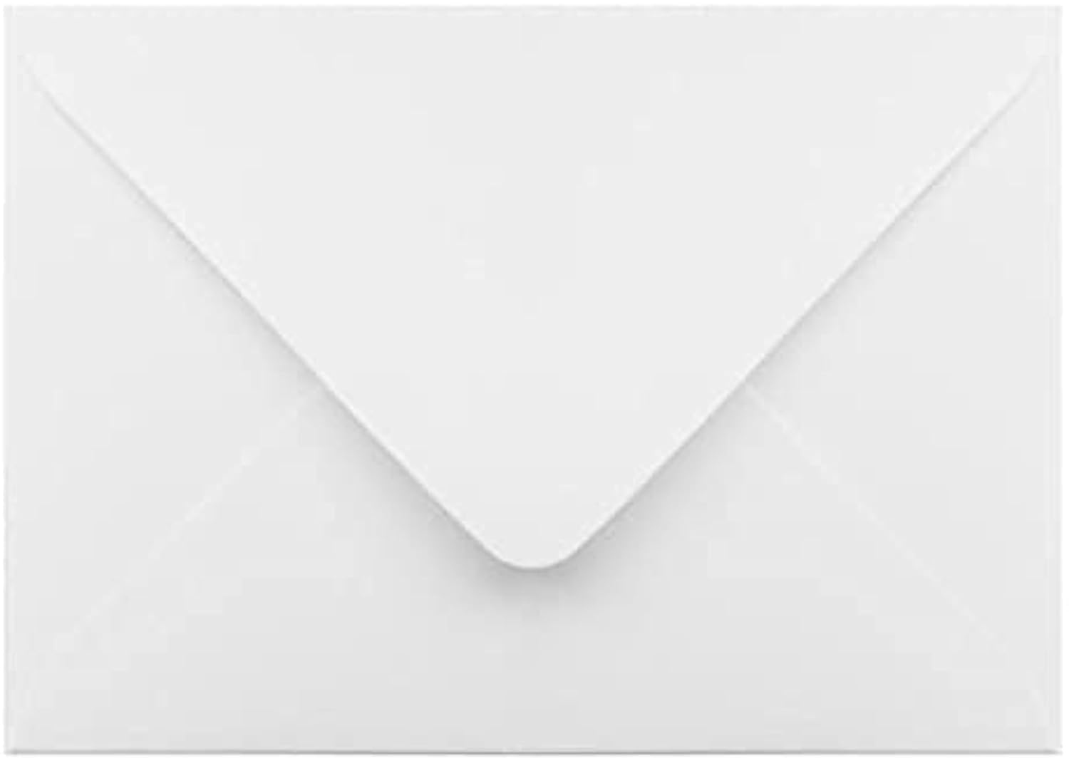 PACK OF 50 - C5 WHITE ENVELOPES FOR A5 GREETING CARDS 100gsm 229mm x 162mm