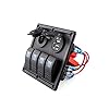 IZTOSS-12V-24V-DC-4-gang-Waterproof-marine-blue-led-switch-panel-with-power-socket-and-USB