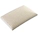 Cheer Collection Natural Latex Pillow Eco-Friendly Ventilated Foam Pillow with Washable Bamboo Cover