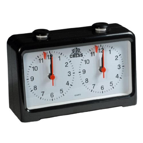 Royal Crest Analog Chess Clock/Timer by Wood Expressions