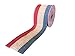 Rustic Patriotic Burlap Striped Ribbon - 2 1/2