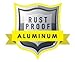 BINO Rust Proof Aluminum Tension Shower Curtain Rod - Chrome - 42