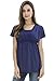 Bearsland Women's Breastfeeding and Nursing Summer Top Blue Size L