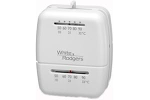 White-Rodgers 1C20-101 Mechanical Thermostat Direct Wired ;Grey WLM