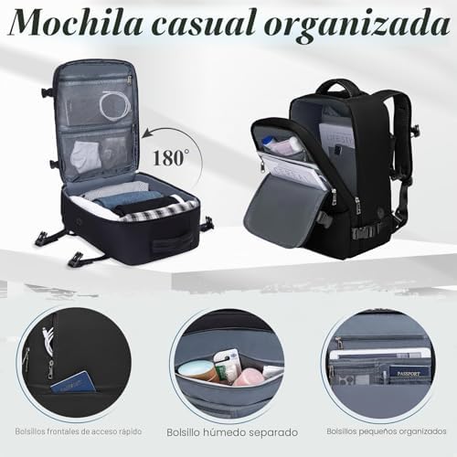 Mochila 40x30x20 para Ryanair 24L