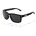 LianSan Designer Oversized Rectangular Women Men Sports Sunglasses Wayfarer Glasses 0709(black(silver))