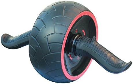 SmallGrass AB Roller Wheel Pro For muscle Exercise with Balance Technology to Stabilize Spinal Position Perfect Ergonomic Shape Best Anti-extension Core Straining Tool - Black