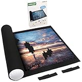 Lavievert Jigsaw Puzzle Roll Mat Puzzle Storage Puzzle Saver, Environmental Friendly Material, Store Jigsaw Puzzles Up to 1,500 Pieces