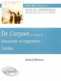 Sensation et expérience