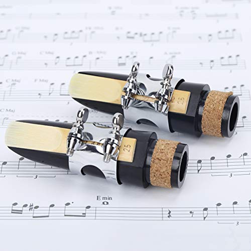 GOLOHO Bb Clarinet Reeds, Strength 2.5, Unfiled Cut, Box of 10 - Thumbnail 4