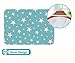 PEKITAS 2 Pack Baby Waterproof Diaper Changing Pads Travel Friendly Super Soft Fabric Size 19.5 X 27.5 inches (Medium,0-1 Year) Cartoon Series