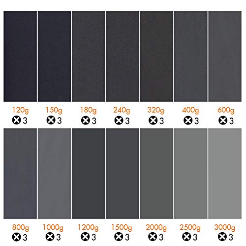 1 WaterLuu+Sandpaper+Furniture+Finishing+Automotive