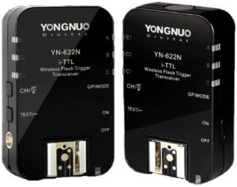 Yongnuo YN-622N Wireless I TTL ITTL HSS 1/8000S Flash Trigger for Nikon DSLR 2 Transceivers