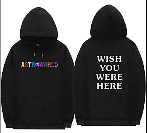 100% Cotton Hoodies Travis Scott Astroworld Wish You were HERE Sweatshirt Men and Woman Pullover