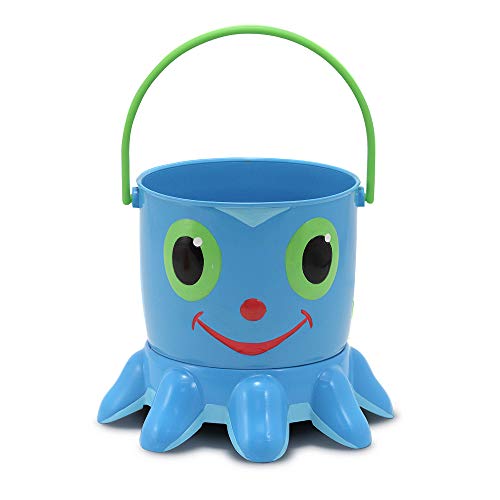 Melissa & Doug Sunny Patch Flex Octopus Sand Pail and Sifter