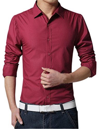 Mens Dress Shirts Long Sleeve Button Down Formal Shirts Men | Desertcart  Belize