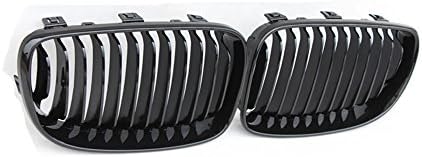 Gloss Black Front Kidney Grill Grille Replacement for BMW 1-Series E81 E82 E87 E88 2007-2012