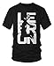 Lebron Silhouette Fan Wear Number 23 Cleveland Cavaliers T-Shirt