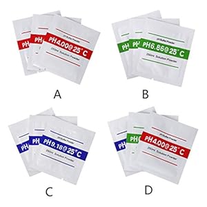 3 stks/partij PH Buffer Poeder voor Test Meter Meetkalibratie PH 4.00 6.68 9.18