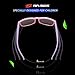 RIVBOS Rubber Kids Polarized Sunglasses With Strap Glasses Shades for Boys Girls Baby and Children Age 3-10 RBK023 （Pink Coating Lens）