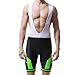 X-TIGER Men's Cycling Bib Pants Winter,5D Padded Cycling Bike Tights,Thermal Compression Bicycle Leggings