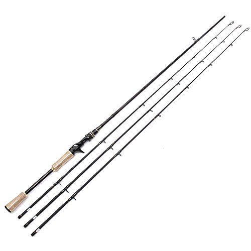 Buy Entsport 2Piece 7Feet Casting Rod with 3 Top Pieces Graphite