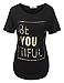JJ Perfection Women's Short Sleeve Graphic Print T-Shirt