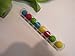 10 Pcs Clear Gumball Tubes - Fits Jumbo 1