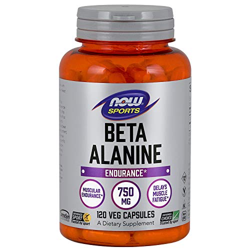 NOW® Beta-Alanine, 750 mg, 120 Capsules