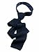 100% Silk Knit Tie - Midnight Blue Knit Necktie
