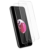 [2-Pack] iPhone 7 Screen Protector,Tenmangu iPhone 7 Tempered Glass Screen Protector Film - Transparent (0.33mm HD Ultra Clear)
