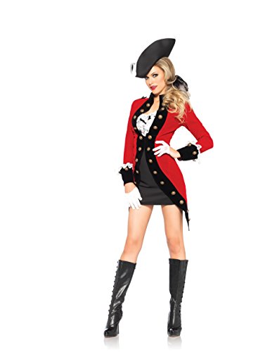 Leg Avenue Women's Rebel Red Coat