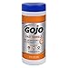 GOJO Fast Towels for Hands and Surface, Fresh Citrus Scent, 25 Count Large Fast Wipes Canister (Pack of 6) - 6282-06