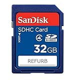 SanDisk 32GB SDHC Flash Memory Card SDSDB-032G-B35 (Certified Refurbished)