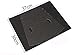 JIFF Velvet Necklace Jewelry Organizer/Tray/Pad/Showcase/Display case (2 pack-Black 17 Hook Necklace Display)