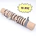 LITTLEMOLE Hair Ties, Bands Rope Ponytail Ties Mixed Colors Headband Accessories, Pearl Ribbon Bowknot Hair Rubber, Fit for Women Ladies Baby Girls Kids Children, Set of 10 (brown)