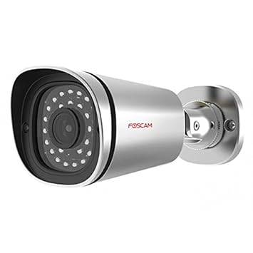 Foscam FI9901EP Überwachungskamera IP Poe für Außenbereich, HD, 4 MP, Infrarot 20 m