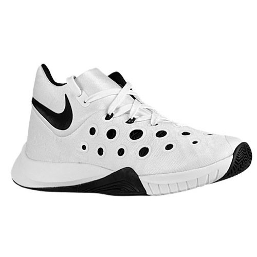 Amazon.com | Nike Men's Zoom Hyperquickness 2015 TB Basketball Shoes (10 D(M) US, White/Black 