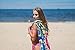 Bondi Safari Microfiber Beach Towel - Quick Dry, Sand Free, Travel Beach Towel in Paisley Design for Beach, Outdoor, Travel & Cruise Accessories for Women, 63x31 (Paisley, Large)